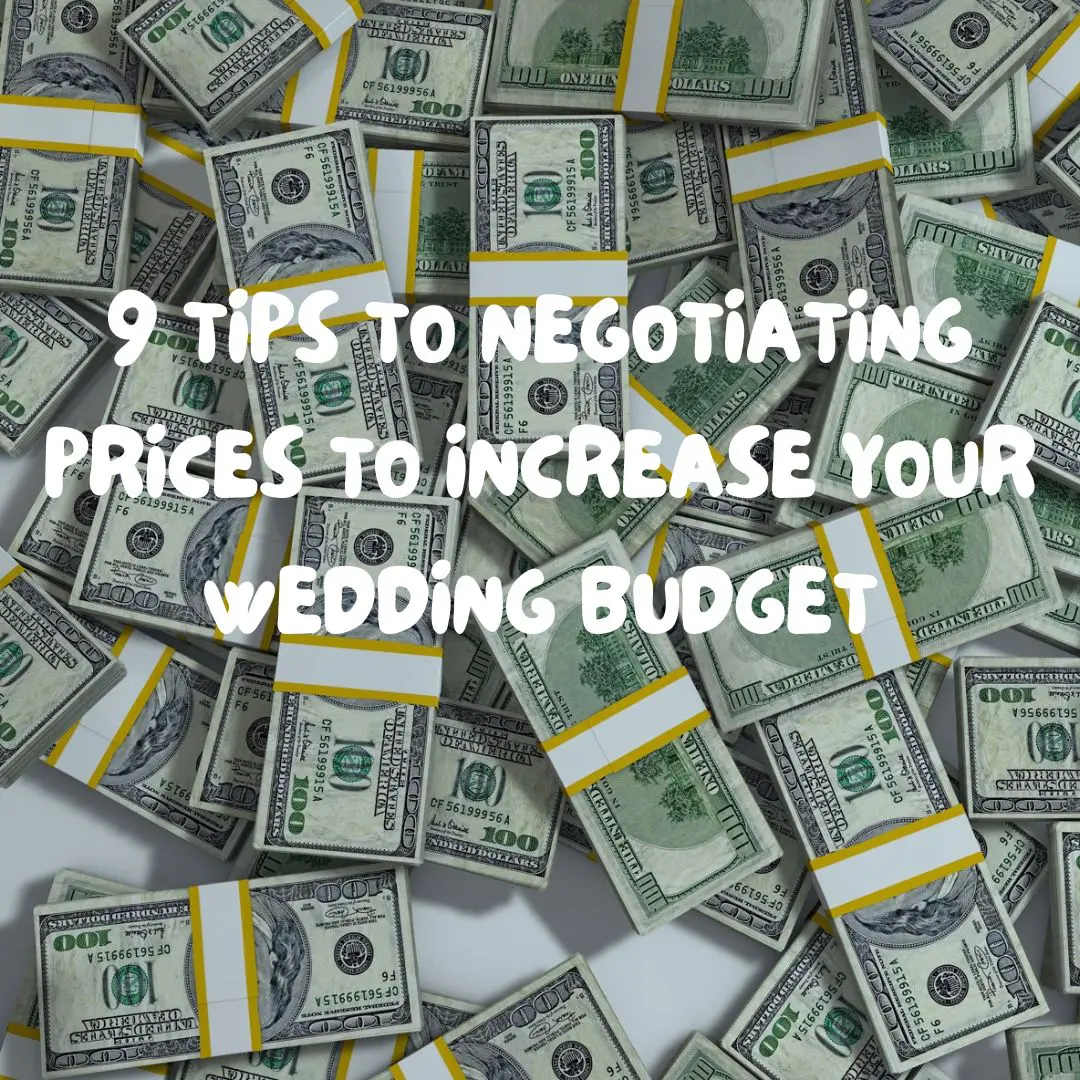 Wedding Budget Negotiating