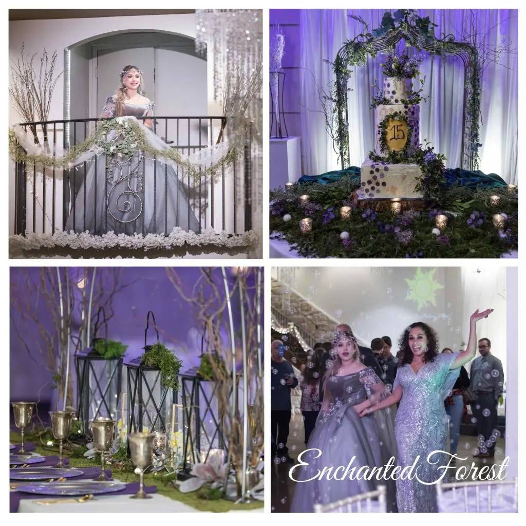 Enchanted Forest Quinceanera Theme