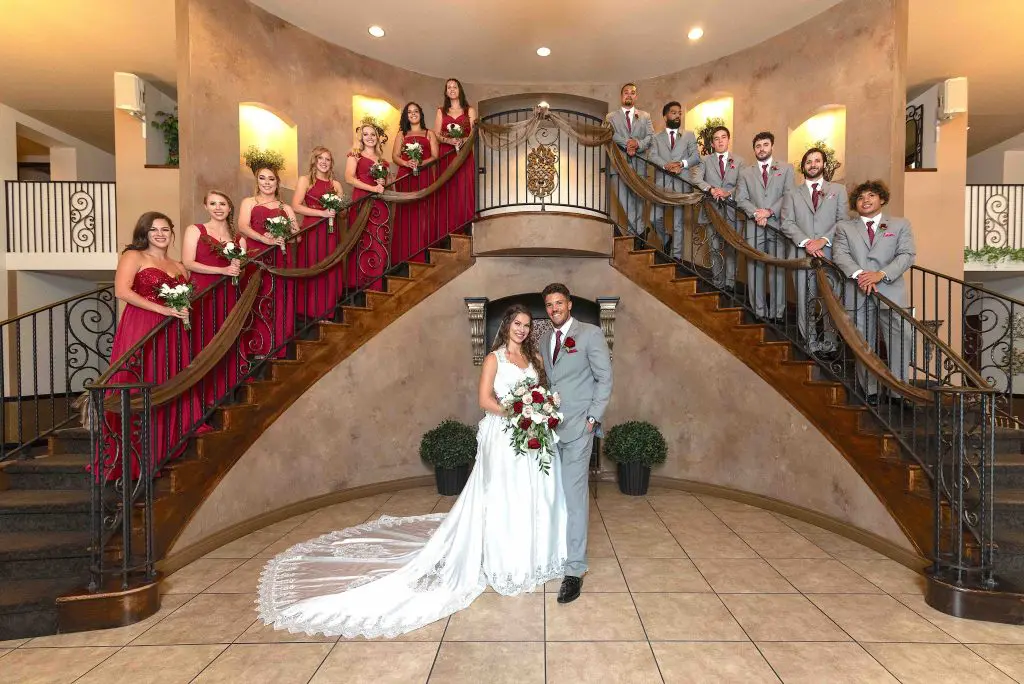 Wedding Venues in Colorado with staircases