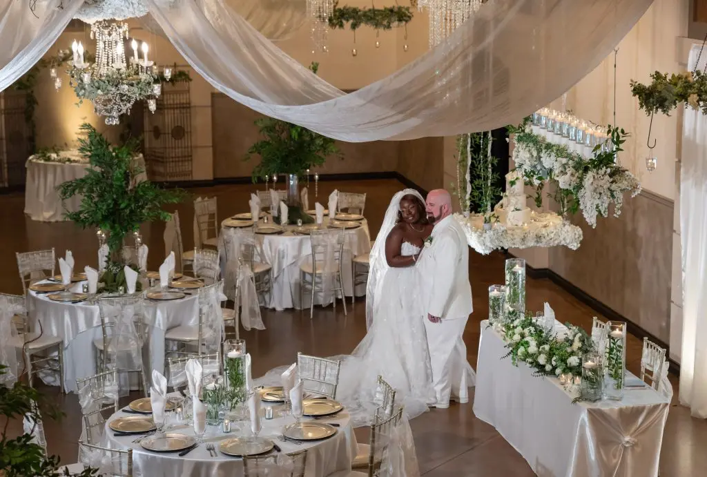 Garden of Eden indoor wedding