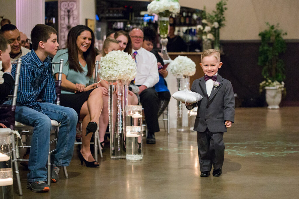 Ring Bearer with pillow