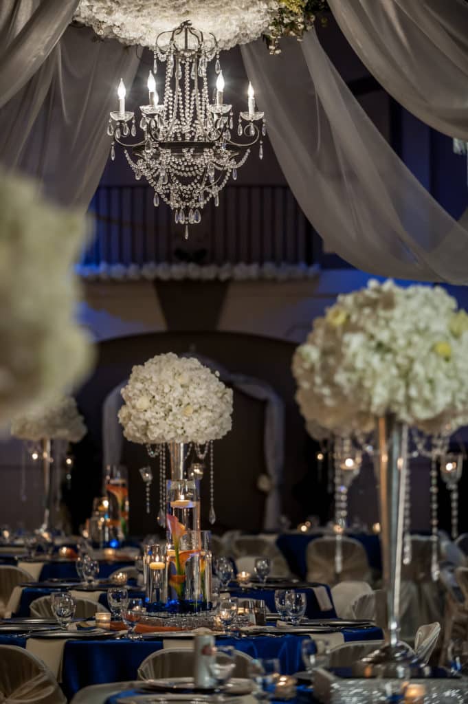 Venue with chandeliers near me