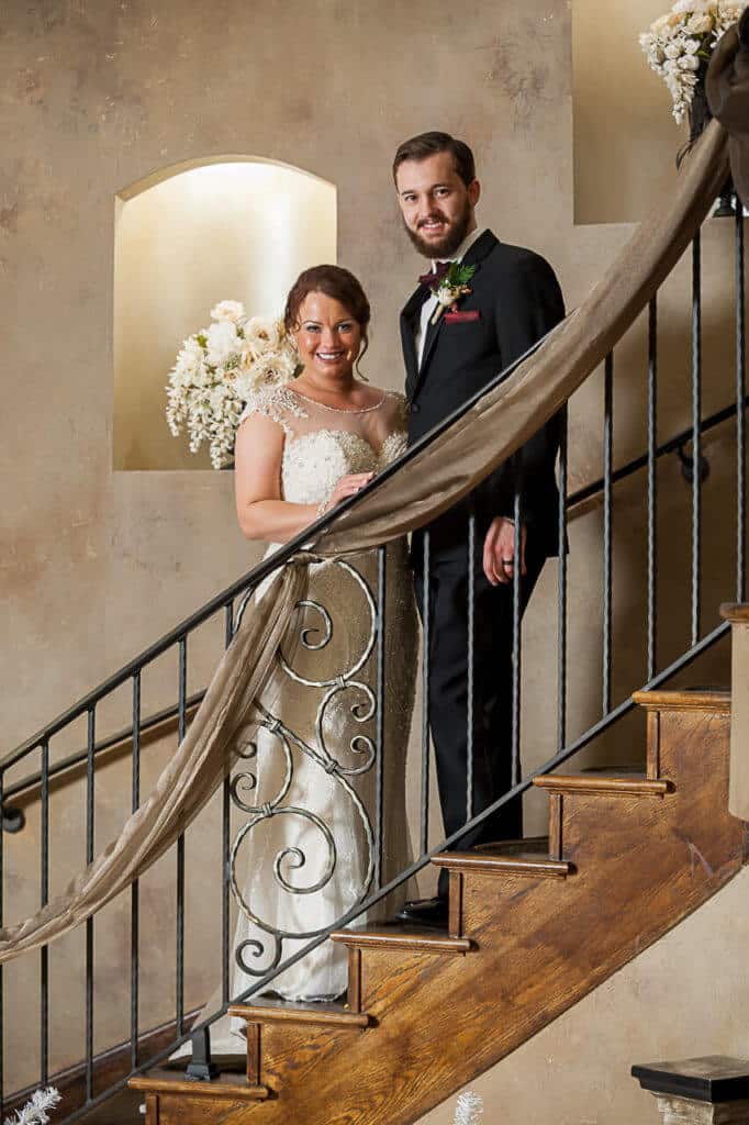 All inclusive Denver wedding venue - grand staircase