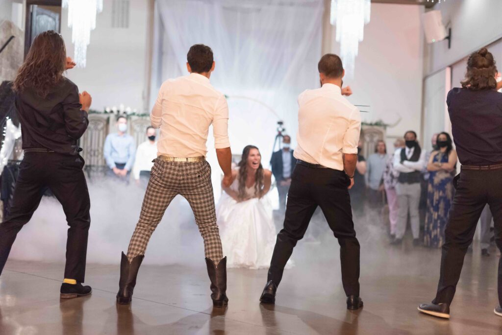 Surprise Sibling Dance at Sister's Colorado Wedding