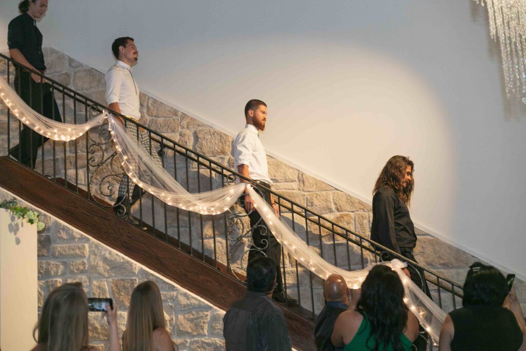 Colorado Wedding Venue staircase