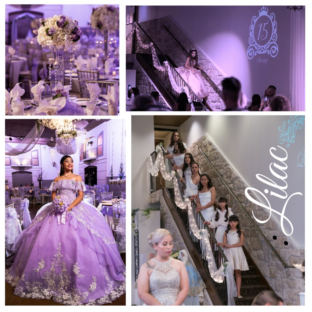 Purple Quinceanera theme