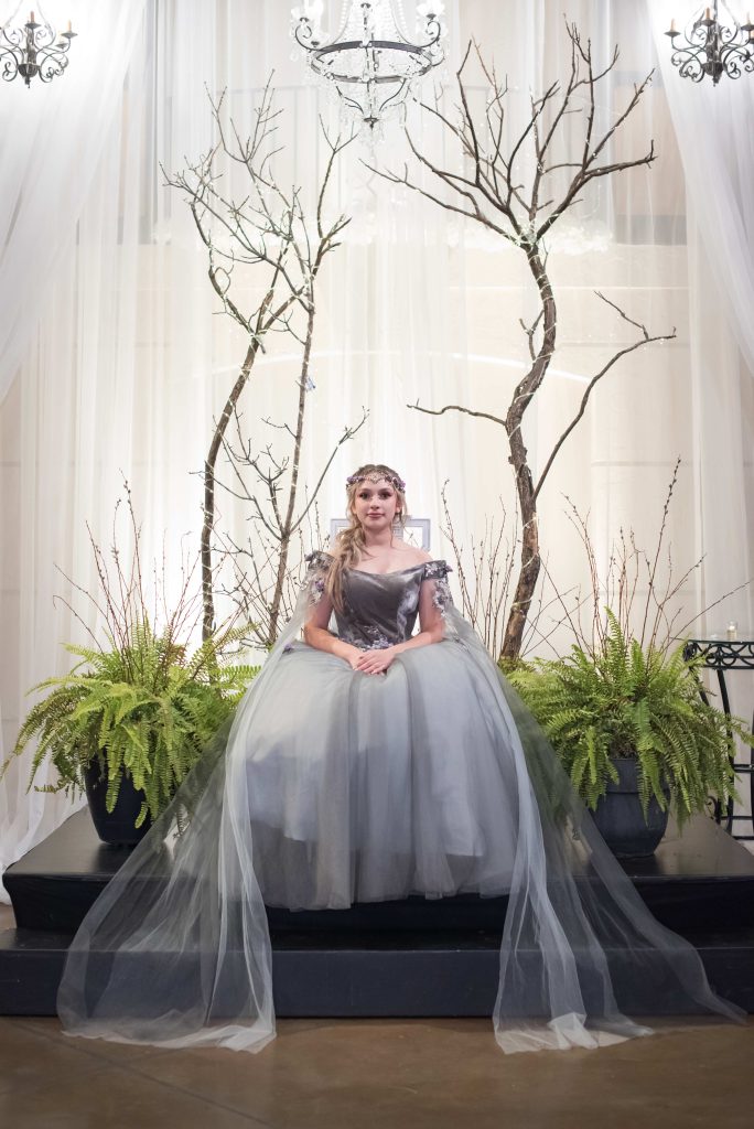 Enchanted Forest Quinceanerea Backdrop